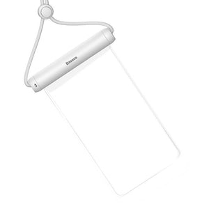 Baseus Cylinder Slide-cover vattentät smartphoneväska (vit)