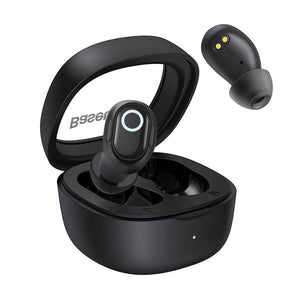 Trådlösa hörlurar Baseus Bowie WM02 TWS, Bluetooth 5.0 (svart)