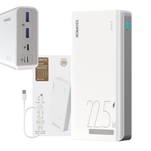 Powerbank Romoss SENSE8F 30000mAh, 22.5W (white)