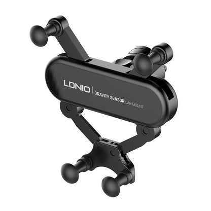 Auto gravitācijas turētājs LDNIO MG03 (melns)