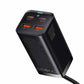 Baseus GaN3 Pro väggladdare 2xUSB-C + 2xUSB, 100W (svart)