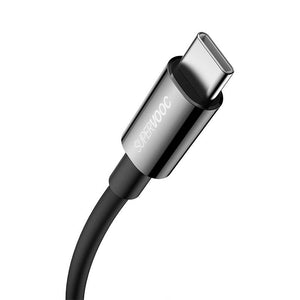Baseus Superior sērijas kabelis USB uz USB-C, 65W, PD, 1m (melns)
