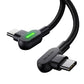 USB-C uz USB-C Mcdodo 60W kabelis, 2m (melns)