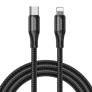 USB-C-kabel til Lightning Joyroom S-2024N1-PD 20W 2m (Sort)