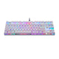 Mechanical gaming keyboard Motospeed CK101 RGB (white)