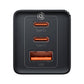 Seinalaadija Baseus GaN5 Pro 2xUSB-C + USB, 65W (must)
