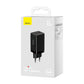 Seinalaadija Baseus GaN5 Pro 2xUSB-C + USB, 65W (must)