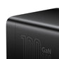 Baseus GaN3 Pro wall charger / powerstrip 2xUSB + 2xUSB-C + AC, 100W (black)