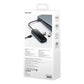 Hub 5in1 Baseus AcmeJoy -sarja USB-C:stä 2xUSB 3.0 + USB 2.0 + USB-C PD + RJ45 (tummanharmaa)