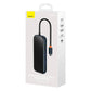Hub 5in1 Baseus AcmeJoy -sarja USB-C:stä 2xUSB 3.0 + USB 2.0 + USB-C PD + RJ45 (tummanharmaa)