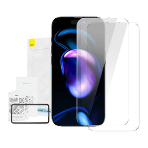 Baseus Crystal karkaistu lasi 0,3 mm iPhone 14 Pro Maxille (2 kpl)