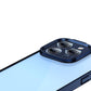 Baseus Glitter Transparent Case and Tempered Glass set for iPhone 14 Pro Max (blue)
