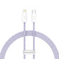 USB-C kaabel Lightning Baseus Dynamic 2 seeriale, 20W, 1m (lilla)