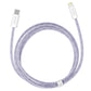 USB-C kaabel Lightning Baseus Dynamic 2 seeriale, 20W, 1m (lilla)