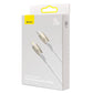 USB-C kaabel Lightning Baseus Glimmer seeriale, 20W, 1m (valge)
