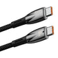 USB-C kaabel USB-C Baseus Glimmer seeriale, 100W, 2m (must)