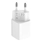 MFi-seinäpistoke LDNIO A2318M, USB-C+USB, USB-C Lightning-liitännällä 20W