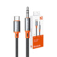 Kabelis Mcdodo CA-0820 USB-C uz 3.5mm AUX mini ligzdu, 1.2m (melns)