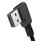 USB uz Lightning kabeli, Mcdodo CA-7300, leņķveida, 1.8m (melns)