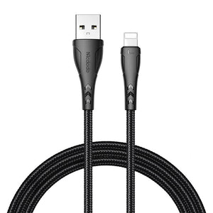 USB uz Lightning kabeli, Mcdodo CA-7441, 1.2m (melns)