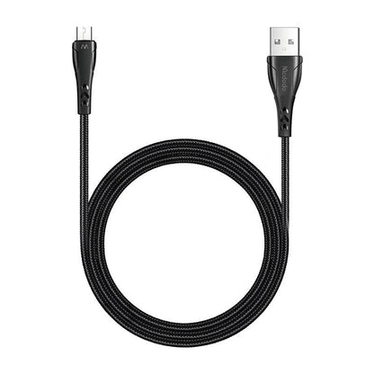 USB uz Micro USB kabeli, Mcdodo CA-7451, 1.2m (melns)