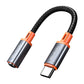 USB-C uz AUX mini ligzdu 3,5 mm audio adapteris Mcdodo CA-7561, DAC, 0,11 m (melns)