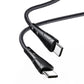 USB-C uz USB-C kabelis Mcdodo CA-7640, PD 60W, 0.2m (melns)