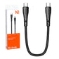 USB-C uz USB-C kabelis Mcdodo CA-7640, PD 60W, 0.2m (melns)
