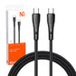 USB-C į USB-C kabelis Mcdodo CA-7641, PD 60W, 1,2 m (juodas)