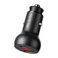 Auto lādētājs Mcdodo CC-7030, USB + USB-C, ar displeju, 45W (melns)