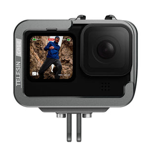 TELESIN Alumiiniumkorpus GoPro Hero 12/11/10/9 jaoks