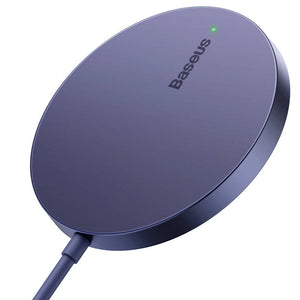 Magnetisk trådlös laddare Baseus Simple Mini3 15W (Dammig lila)
