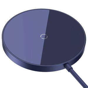 Magnetisk trådlös laddare Baseus Simple Mini3 15W (Dammig lila)