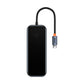 Adapteri 4w1 Baseus Hub USB-C:stä 4xUSB 3.0:aan (Tummanharmaa)
