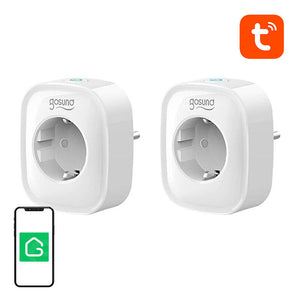 Gosund SP1 WiFi smart socket, 2 pieces (two-pack), 16A, Tuya