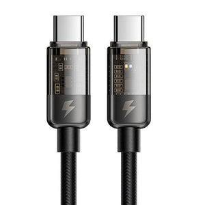 USB-C uz USB-C kabelis Mcdodo CA-2840, PD 100W, 1.2m (melns)
