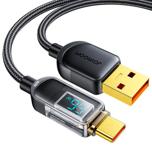 Kabel USB-A Type-C 1,2m Joyroom S-AC066A4 (sort)