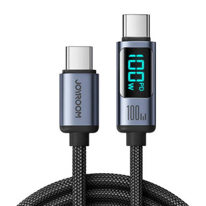 Kabel Type-C 100W 1,2m Joyroom S-CC100A16 (sort)