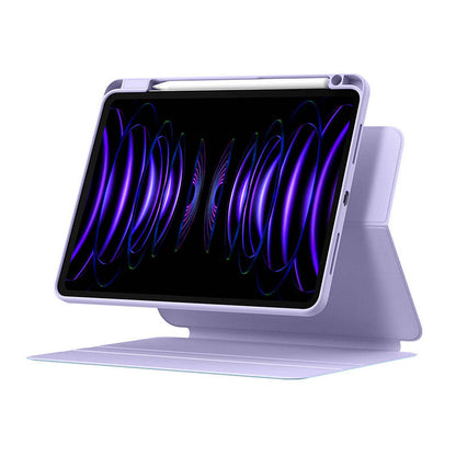 Baseus Minimalist Series IPad PRO 12.9 Magnetiskt skyddsfodral (lila)