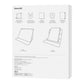 Baseus Minimalist Series IPad PRO 12.9 Magnetiskt skyddsfodral (lila)
