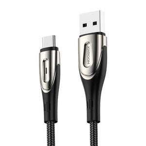 USB-kabel 3A Type-C 1,2m Joyroom S-M411 (sort)