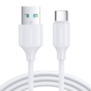 Kabel til USB-A / Type-C / 3A / 1m Joyroom S-UC027A9 (hvid)