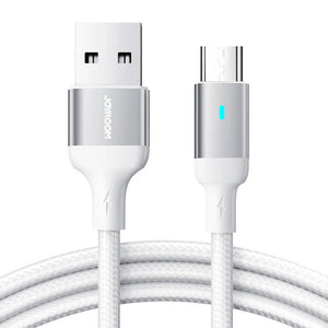 Kabel til Micro USB-A / 2,4A / 2m Joyroom S-UM018A10 (hvid)