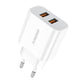 Fast charger Foneng 2x USB EU45 12W + USB Lightning cable