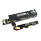 Gens ace G-Tech 25C 1500mAh 2S1P 7.4V Airsoftvapen Lipo-batteri med mini Tamiya-kontakt