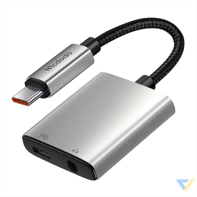 2in1 Audio Adapter Mcdodo CA 5550 2in1 Lightning to Lightning + DC 3.5mm Audio adapters