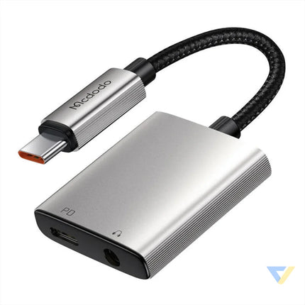 2in1 Audio Adapter Mcdodo CA 5550 2in1 Lightning to Lightning + DC 3.5mm Audio adapters