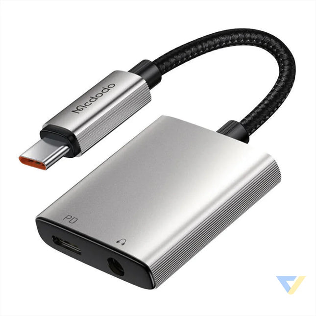 2in1 Audio Adapter Mcdodo CA 5550 2in1 Lightning to Lightning + DC 3.5mm Audio adapters