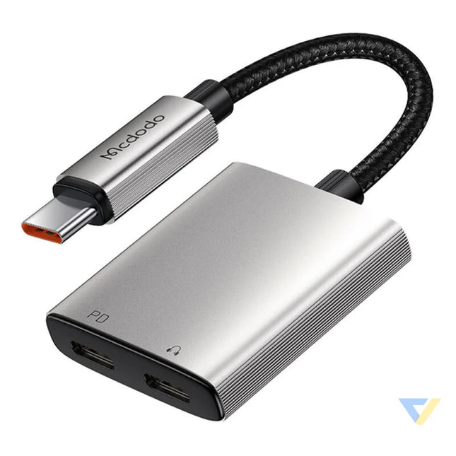 2in1 Audio Adapter Mcdodo CA 5570 2in1 USB C to 2x USB C Audio adapters