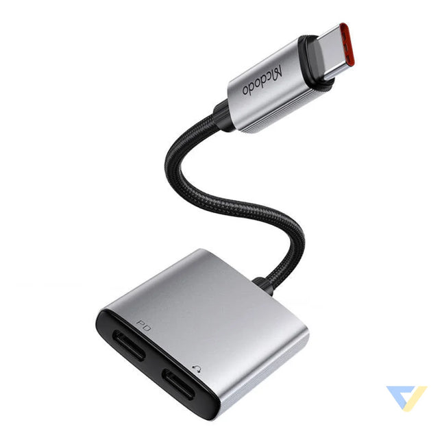 2in1 Audio Adapter Mcdodo CA 5570 2in1 USB C to 2x USB C Audio adapters